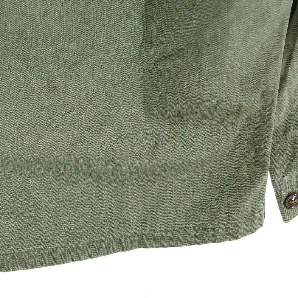 VINTAGE(ヴィンテージ) 40s U.S ARMY Mー43 HBT JACKET へリンボーン ミリタリージャケット カーキ