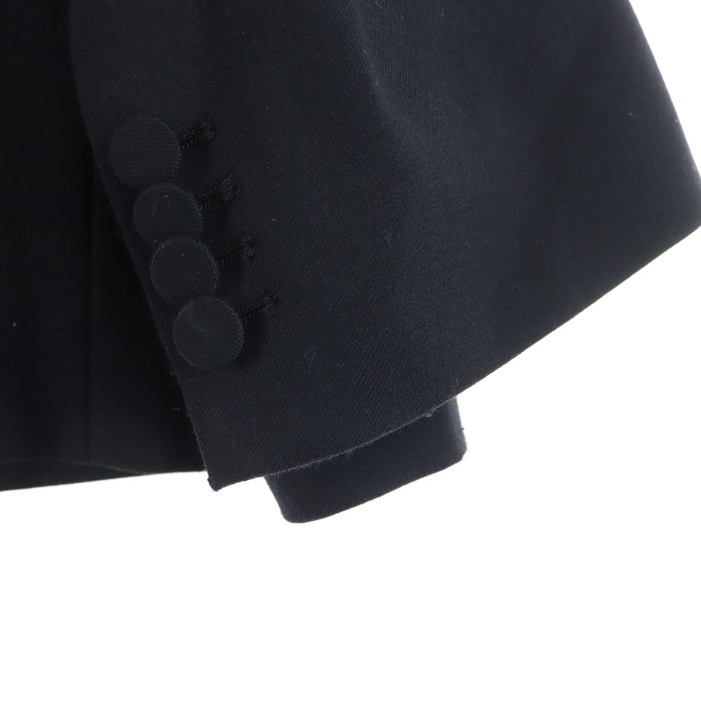 entire studios(エンタイア スタジオ) DOUBLE BREASTED BLAZER ES2438BL ダブルブレス ブレザー テーラードジャケット ブラック