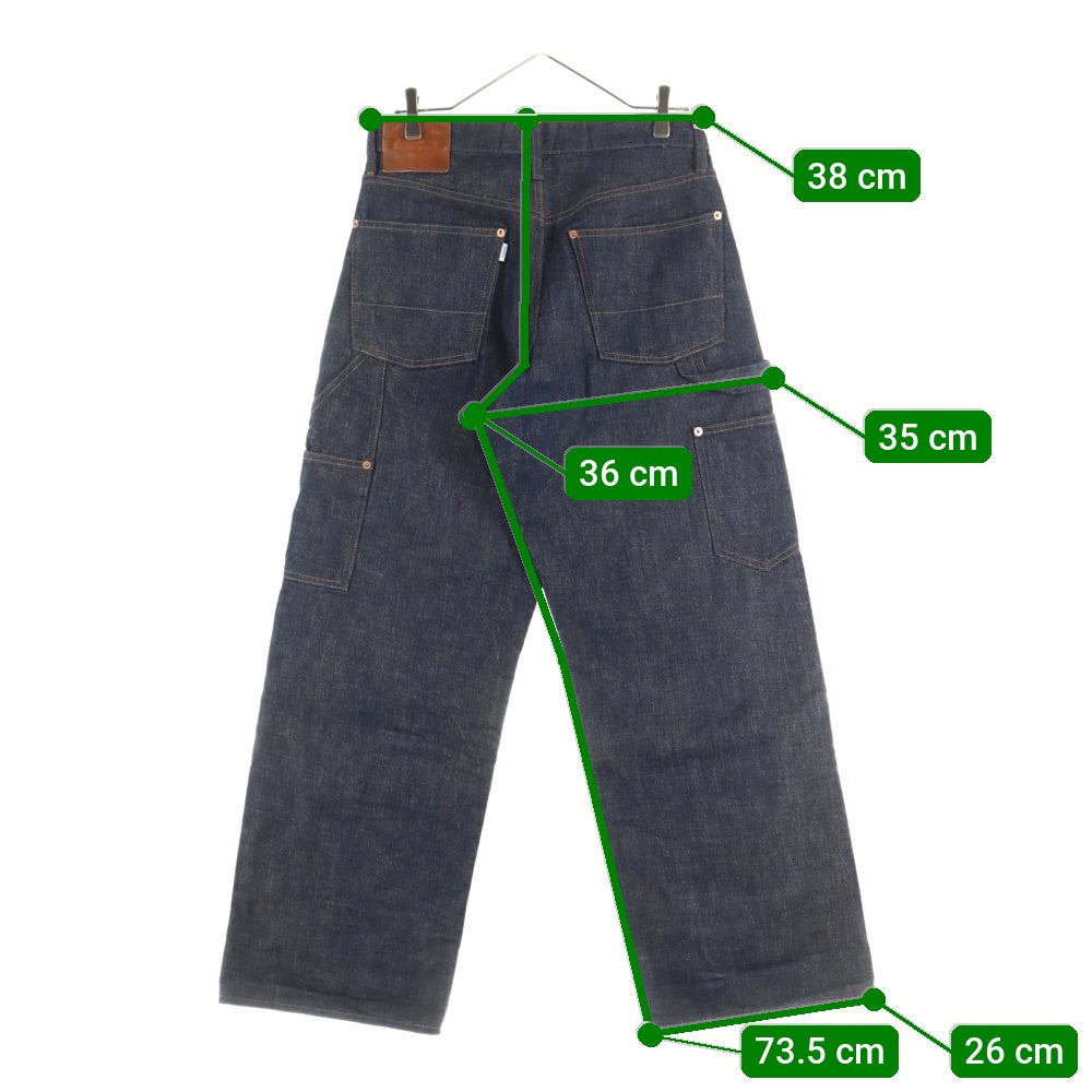 SUGARHILL(シュガーヒル) MODERN DENIM PANTS PAINTER MODERN005 ペインターデニムパンツ インディゴブルー