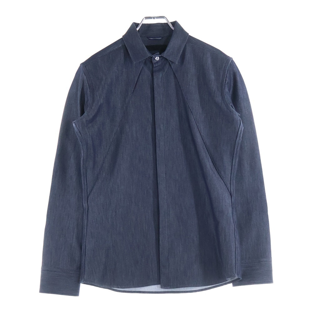 jun hashimoto(ジュンハシモト) SWITCH SHIRT L/S スウィッチシャツ 長袖シャツ 1061820016 ネイビー