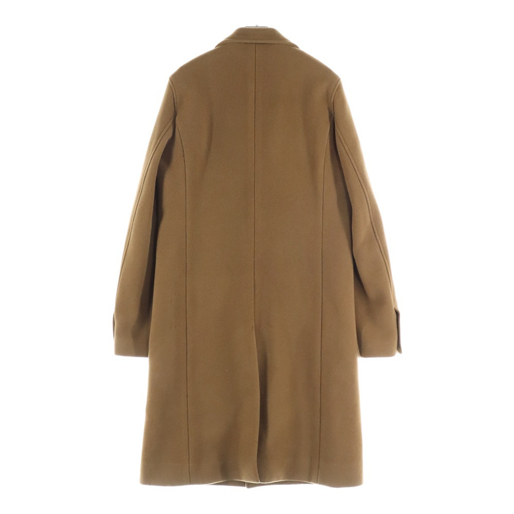 wjk(ダブルジェイケイ) FINE WOOL CHESTER COAT ウール チェスターコートブラウン