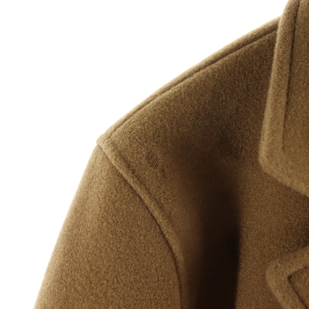 wjk(ダブルジェイケイ) FINE WOOL CHESTER COAT ウール チェスターコートブラウン