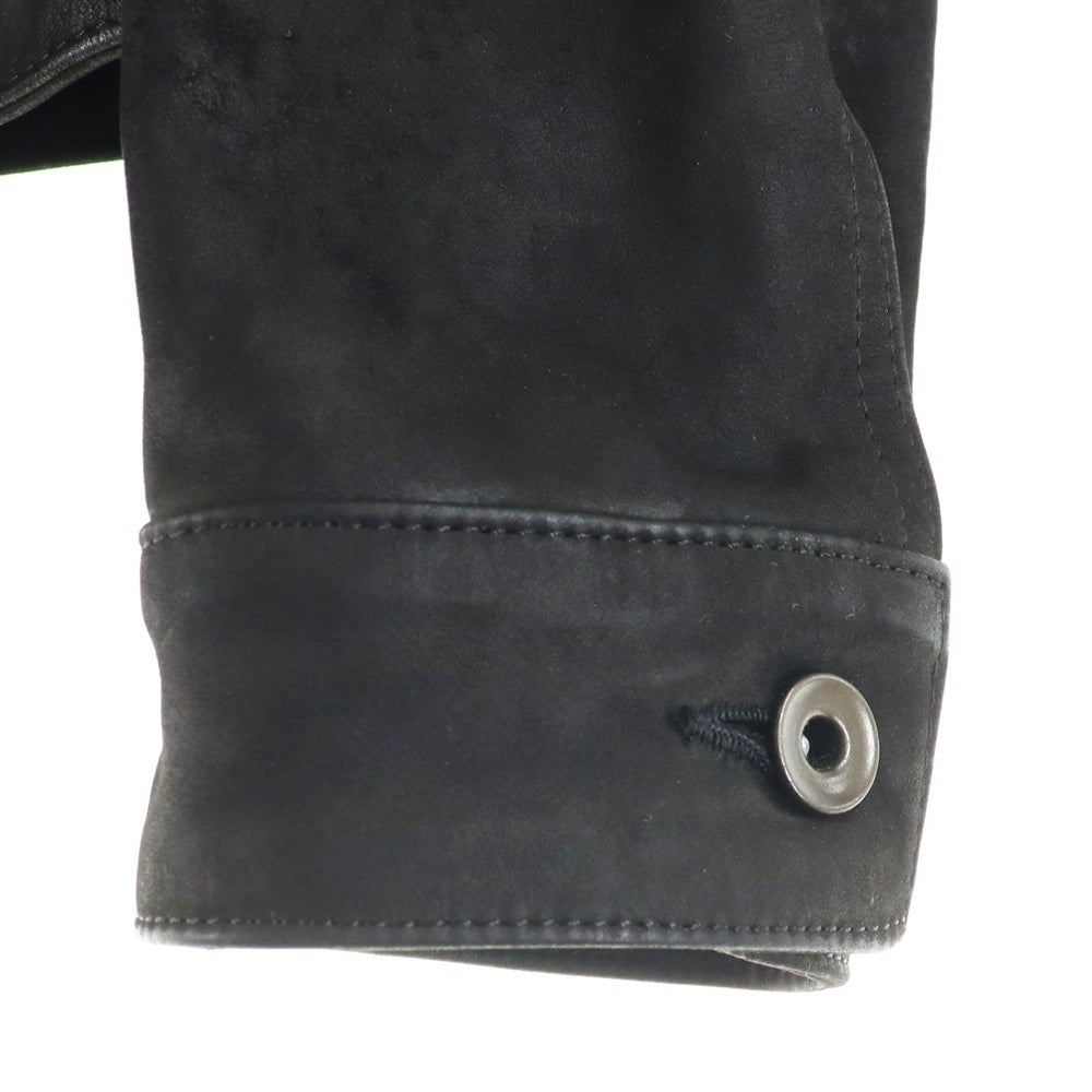 SHELLAC(シェラック) LEATHER JACKET 牛革 レザージャケット ブラック 1361900307-0
