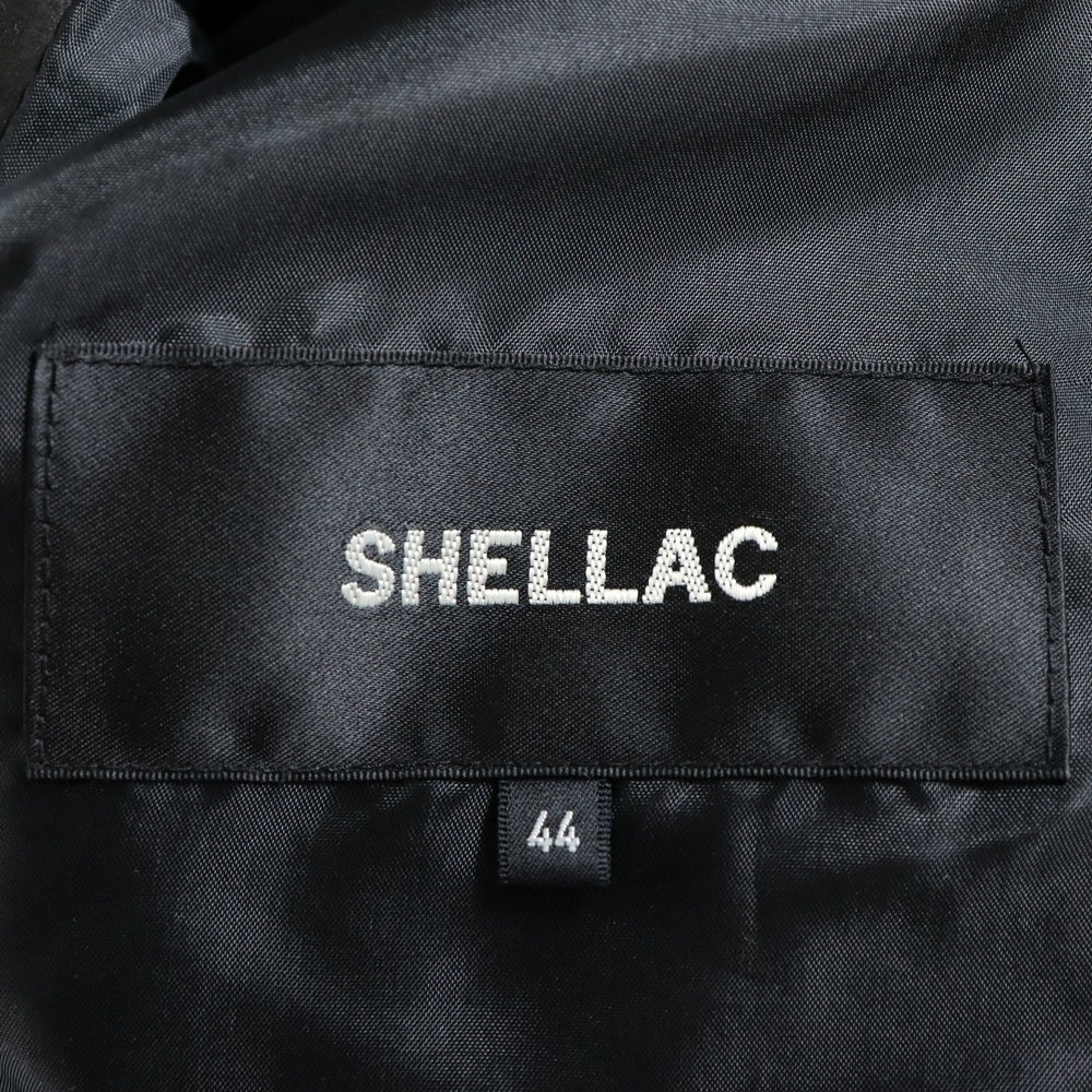 SHELLAC(シェラック) LEATHER JACKET 牛革 レザージャケット ブラック 1361900307-0