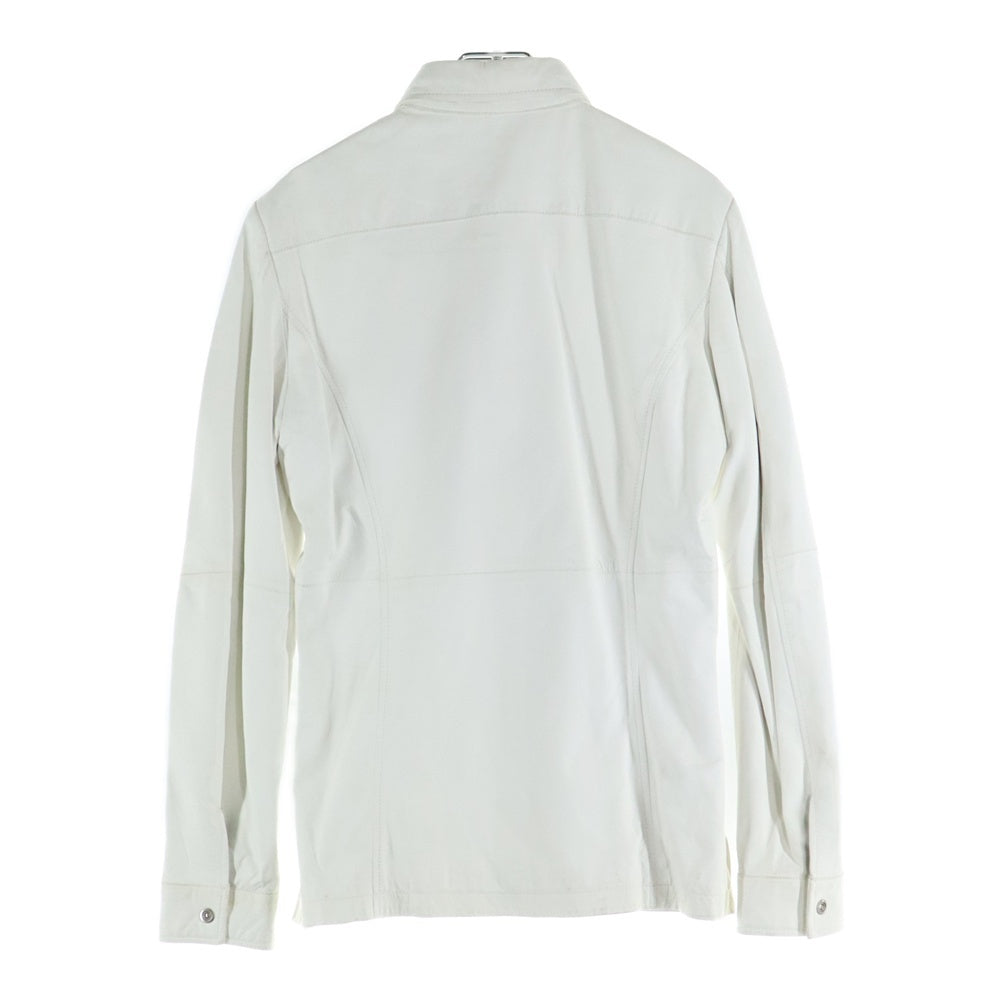 SHELLAC(シェラック) GOAT SKIN L/S SHIRT ホワイト 1352900101-0
