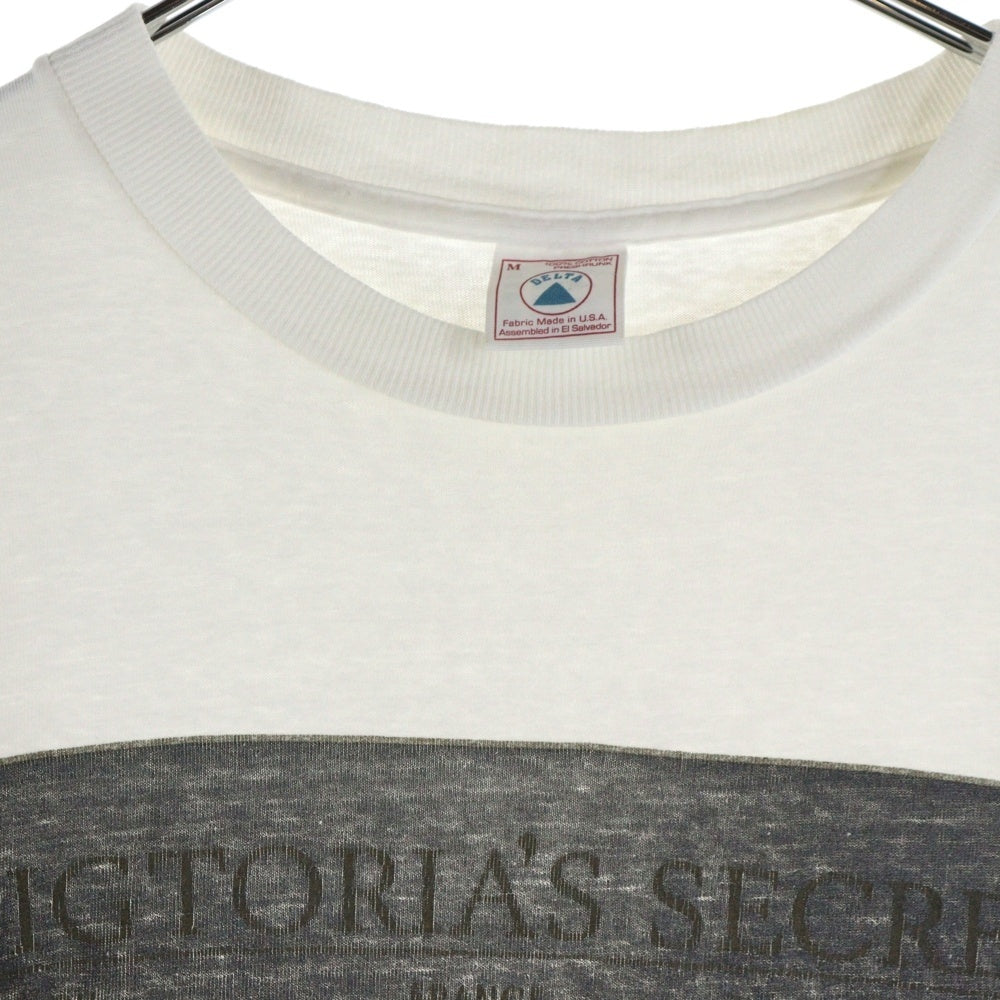 VINTAGE(ヴィンテージ) 90s PIGTORIAS SECRET MISS PIGGY ミス ピギー フロントプリント 半袖Tシャツ カットソー ホワイト