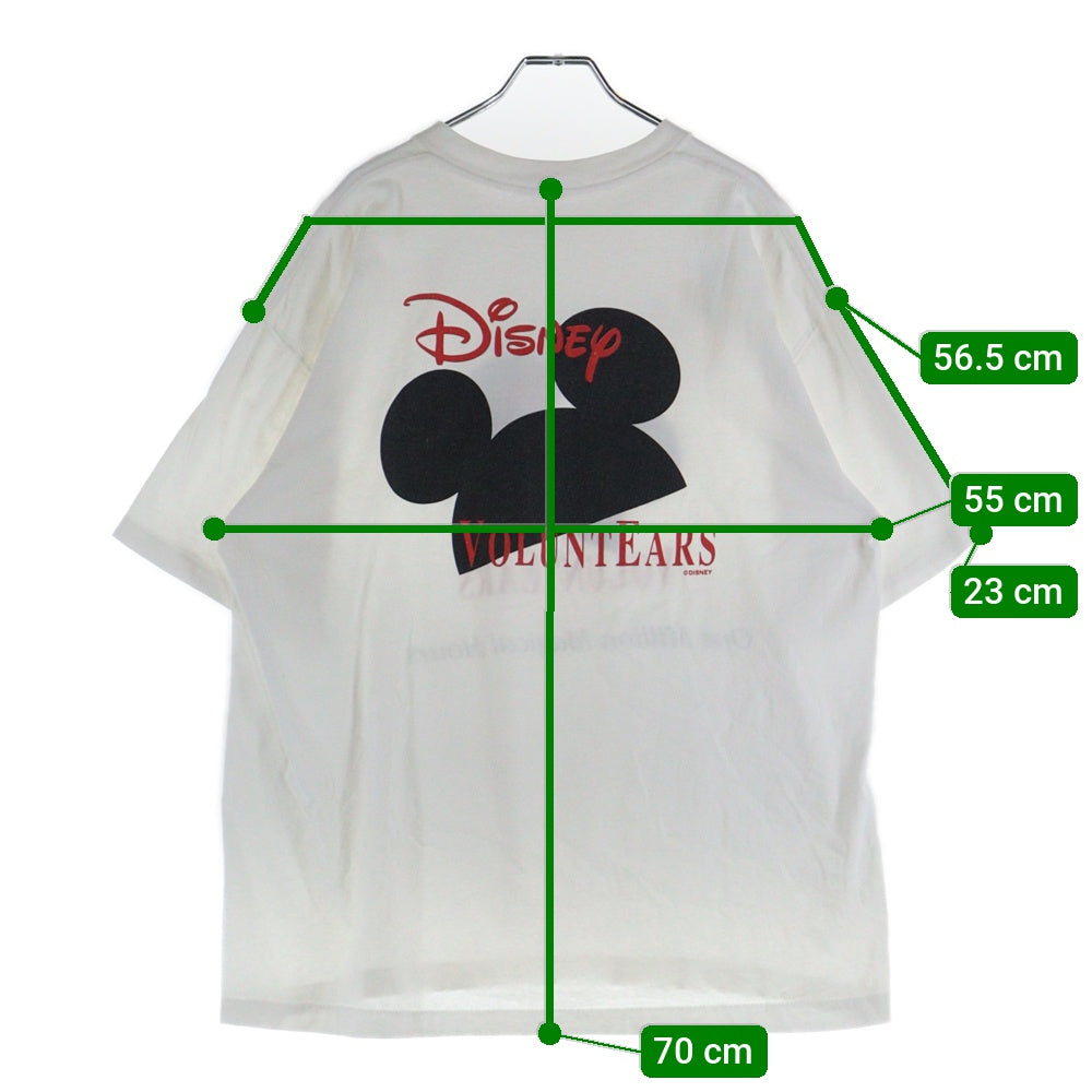 VINTAGE(ヴィンテージ) 90s DISNEY VOLUNTEARS ディズニー ボランティア ティンカーベル 半袖Tシャツ カットソー ホワイト