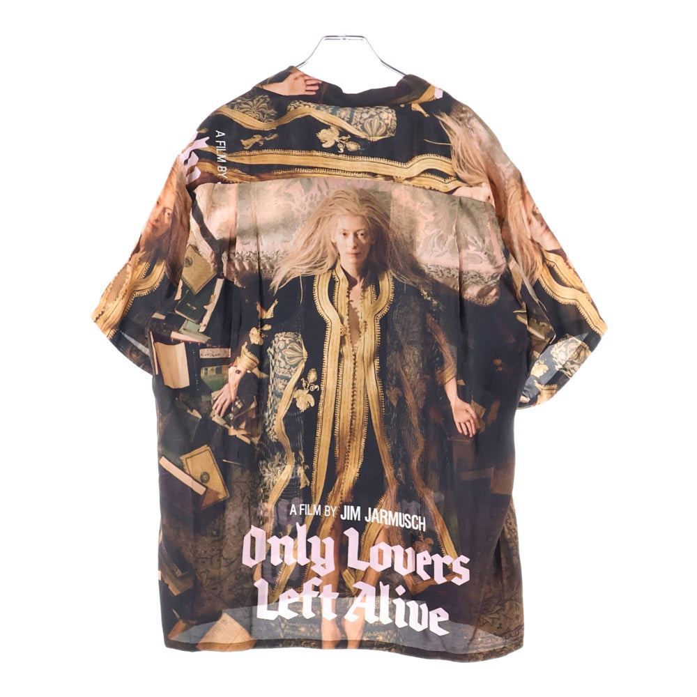 WACKO MARIA(ワコマリア) GUILTYPARTIES IM JARMUSCH HAWAIIAN SHIRT TYPE 2 ジム ジャームッシュ ハワイアン 半袖 シャツ オープンカラー 半袖シャツ ブラウン JIMJARMUSCH-WM-HI04