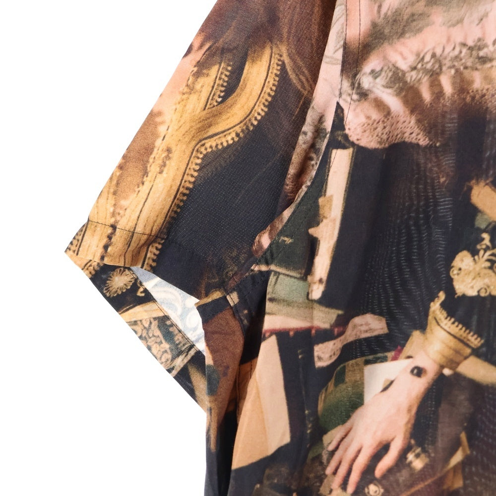 WACKO MARIA(ワコマリア) GUILTYPARTIES IM JARMUSCH HAWAIIAN SHIRT TYPE 2 ジム ジャームッシュ ハワイアン 半袖 シャツ オープンカラー 半袖シャツ ブラウン JIMJARMUSCH-WM-HI04