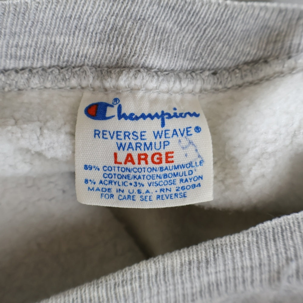 CHAMPION(チャンピオン) 80-90s REVERSE WEAVE P90 リバースウィーブ トリコタグ後期 スウェット トレーナーグレー