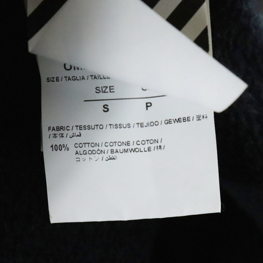 OFF-WHITE(オフホワイト) 17AW ギャラクシー ブラッシュドオーバーフーディー パーカー ブラック OMBB009F17619030