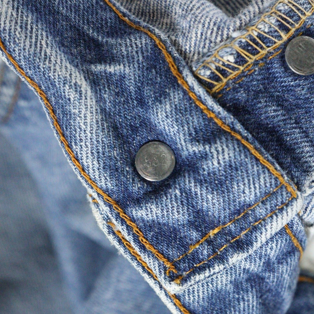 Levi's(リーバイス) 80s 501 ボタン裏刻印532 スモールe ストレート デニム パンツ インディゴ