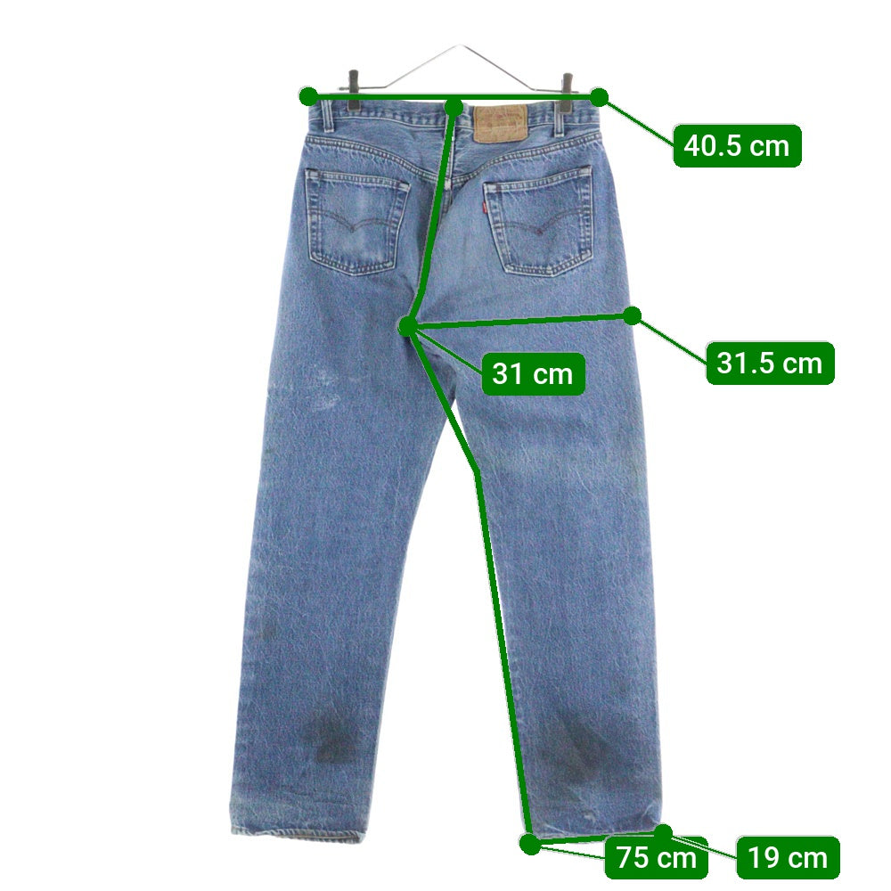 Levi's(リーバイス) 80s 501 ボタン裏刻印532 スモールe ストレート デニム パンツ インディゴ