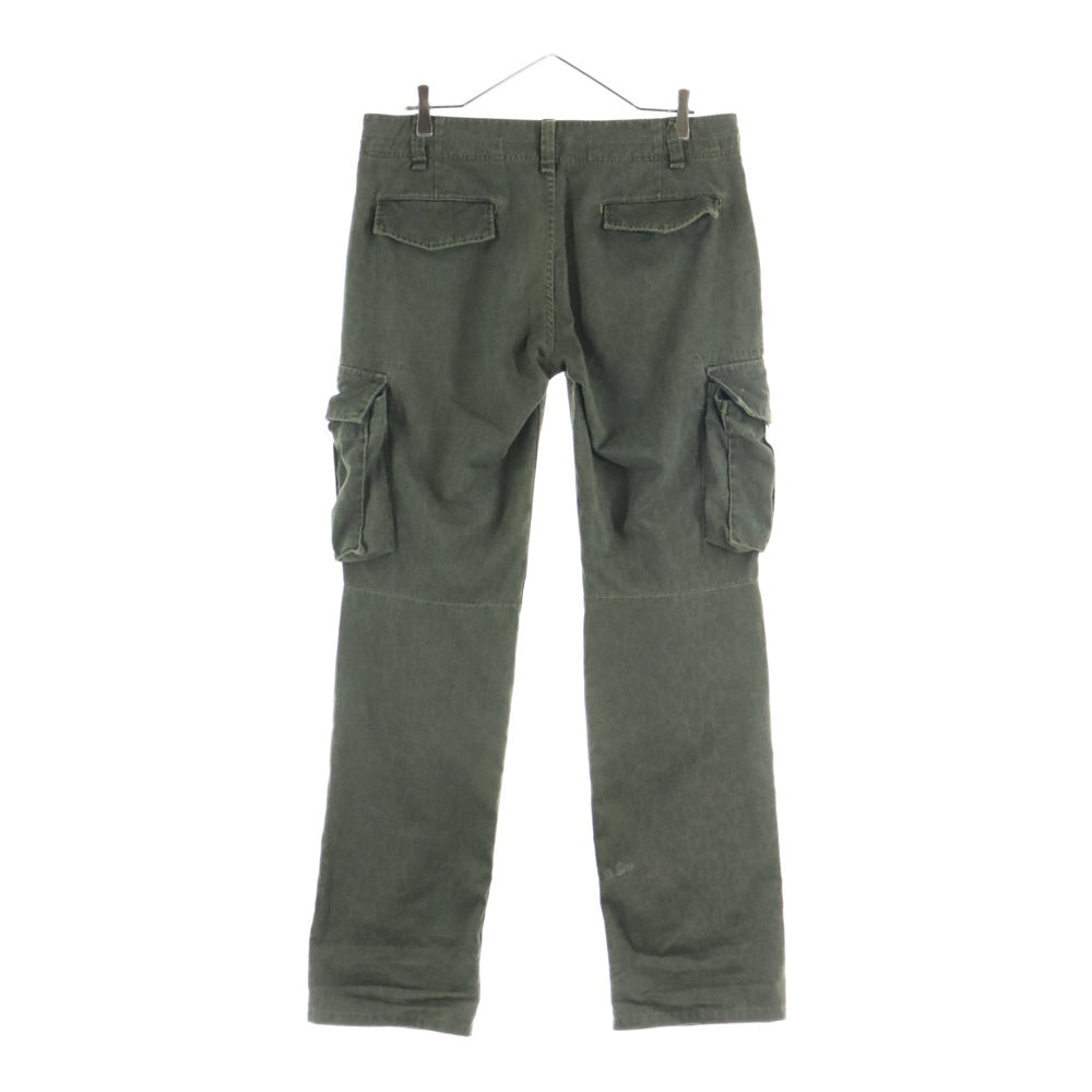 HYSTERIC GLAMOUR(ヒステリックグラマー) レオパード ジョガーカーゴパンツ カーキ