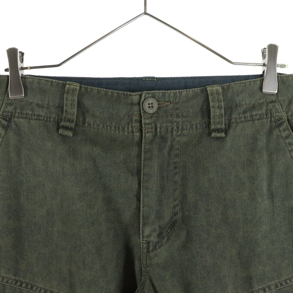 HYSTERIC GLAMOUR(ヒステリックグラマー) レオパード ジョガーカーゴパンツ カーキ