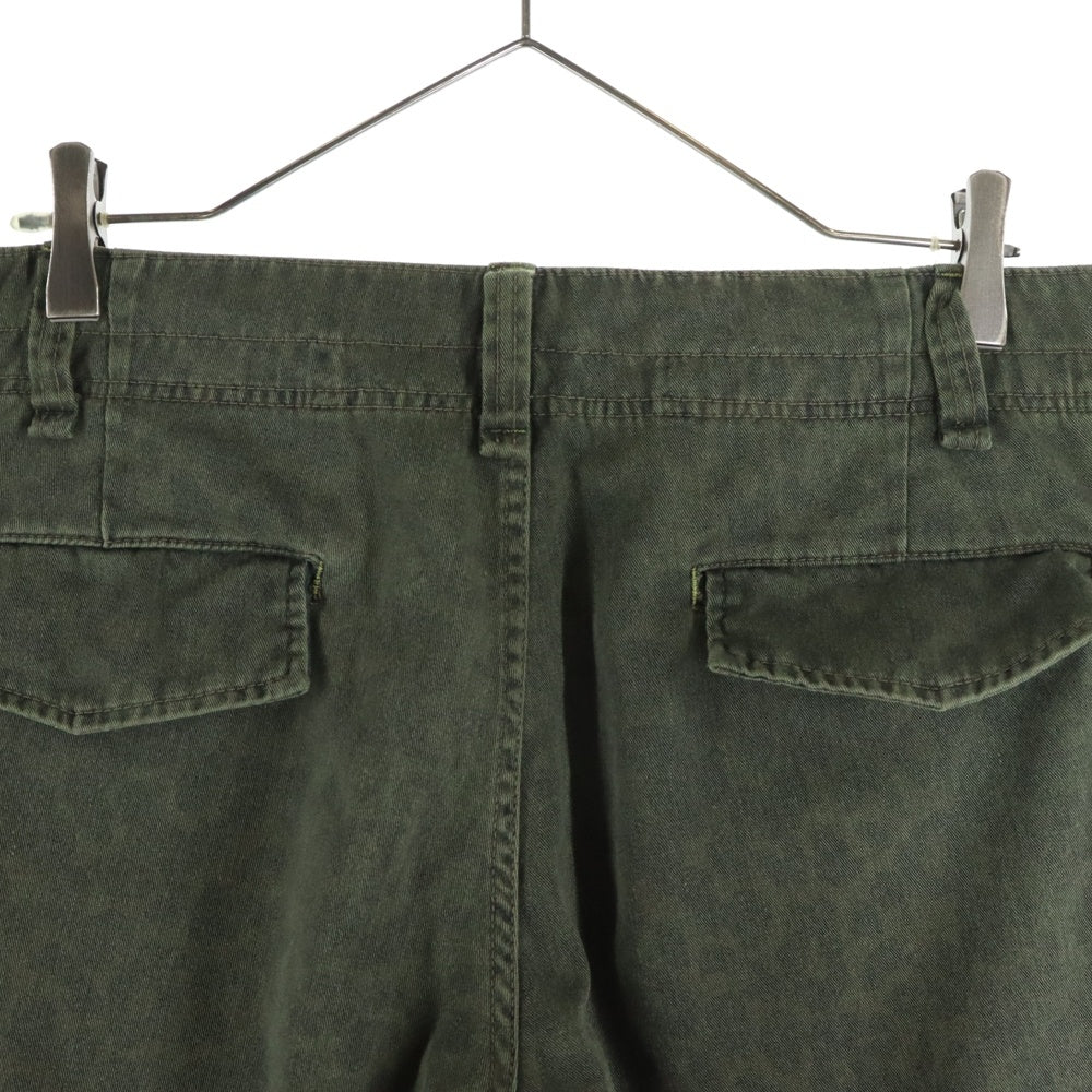 HYSTERIC GLAMOUR(ヒステリックグラマー) レオパード ジョガーカーゴパンツ カーキ