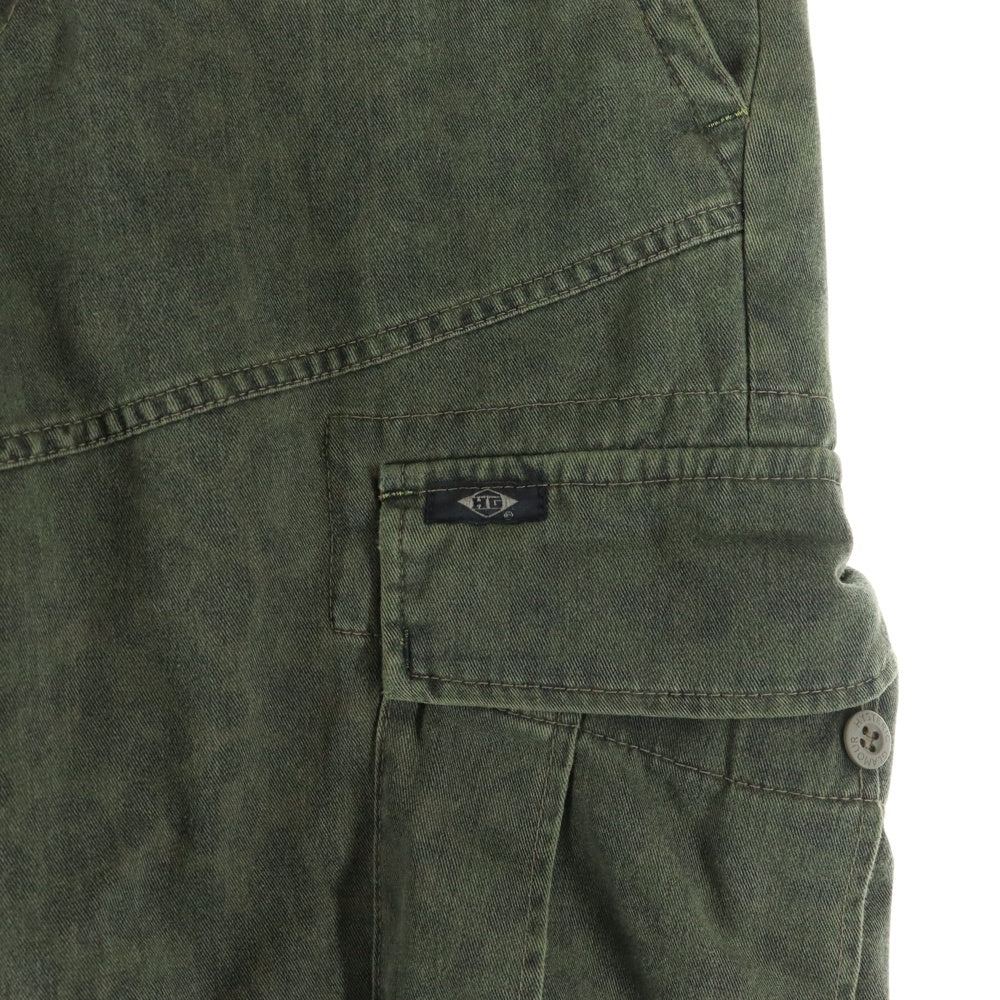 HYSTERIC GLAMOUR(ヒステリックグラマー) レオパード ジョガーカーゴパンツ カーキ
