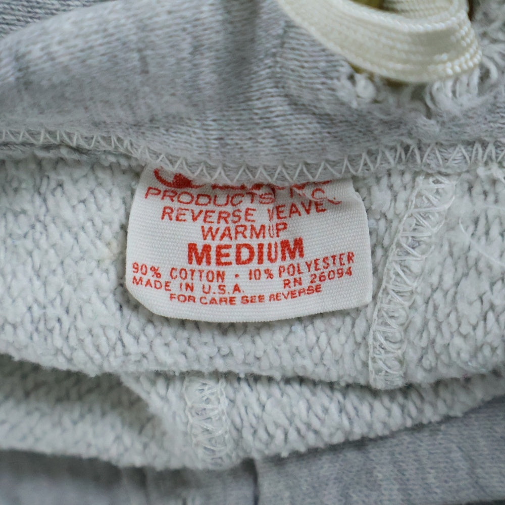 CHAMPION(チャンピオン) 70s SWEAT PANTS 単色タグ前期 バックステンシル スウェット パンツ グレー