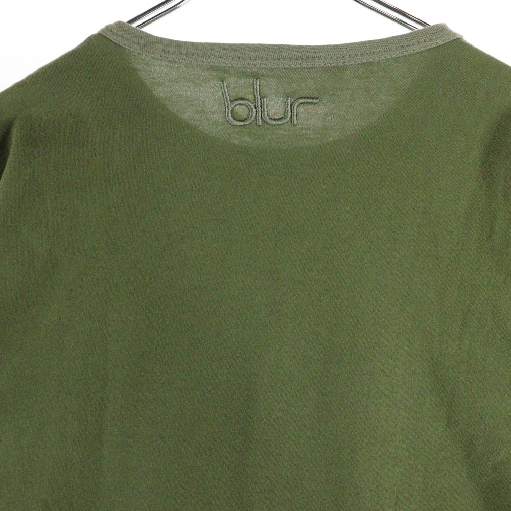 VINTAGE(ヴィンテージ) 90s blur 13 1999 ブラー サーティーン バンド 半袖Tシャツ カットソー グリーン