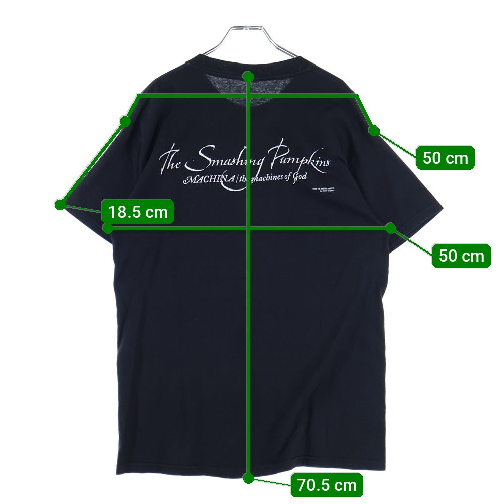 VINTAGE(ヴィンテージ) 00s THE SMASHING PUMPKINS MACHINA THE MACBINES OF GOD2000 Y2K スマッシング パンプキンズ マシーナ ザ マシーンズ オブ ゴッド 半袖Tシャツ カットソー