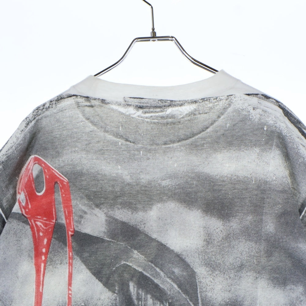 VINTAGE(ヴィンテージ) 90s IRON MAIDEN KILLERS EDDIE THE HEAD FULL PRINT 1999 アイアンメイデン 半袖Tシャツ カットソー ホワイト
