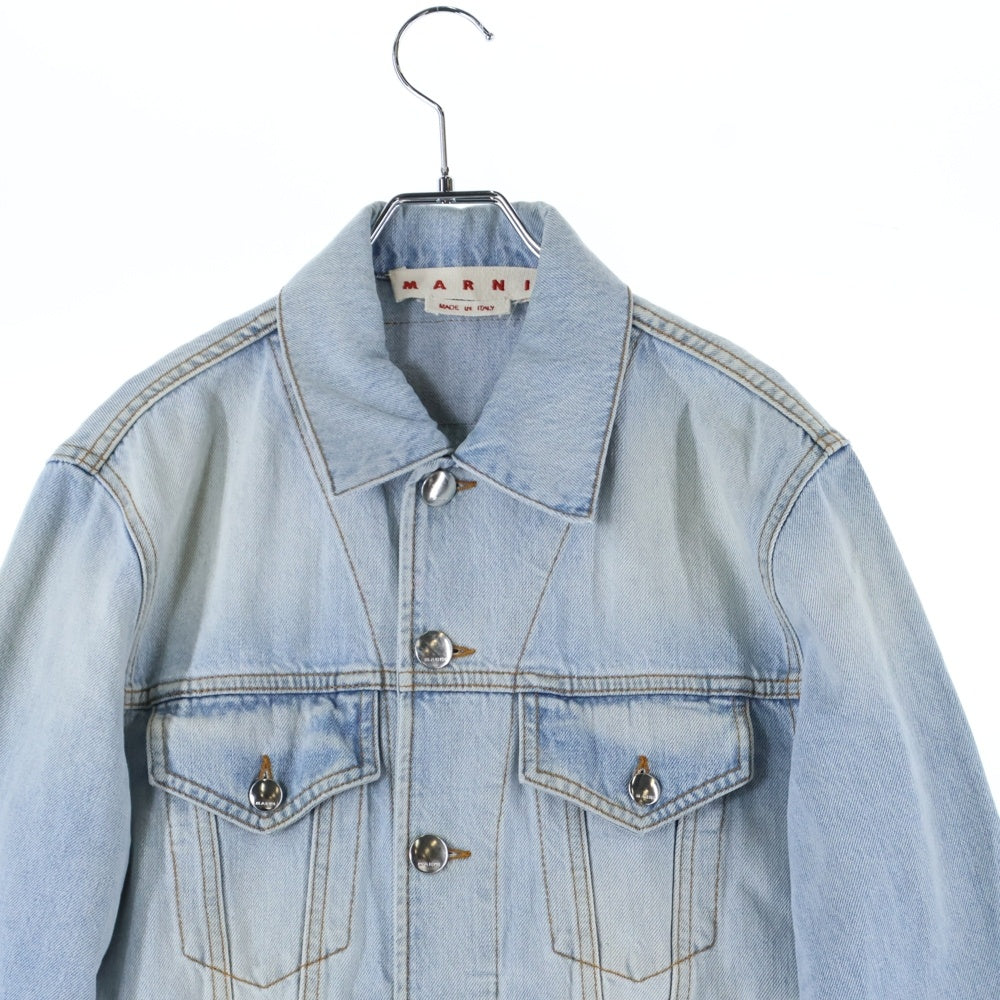 MARNI(マルニ) 22SS FLOWER DENIM JACKET フラワー デニムジャケット インディゴ JUJU0020S7USCT01