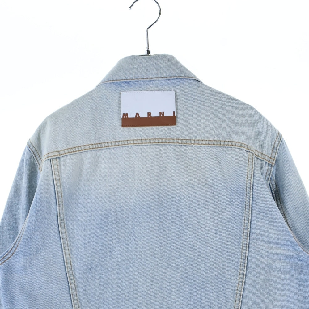 MARNI(マルニ) 22SS FLOWER DENIM JACKET フラワー デニムジャケット インディゴ JUJU0020S7USCT01
