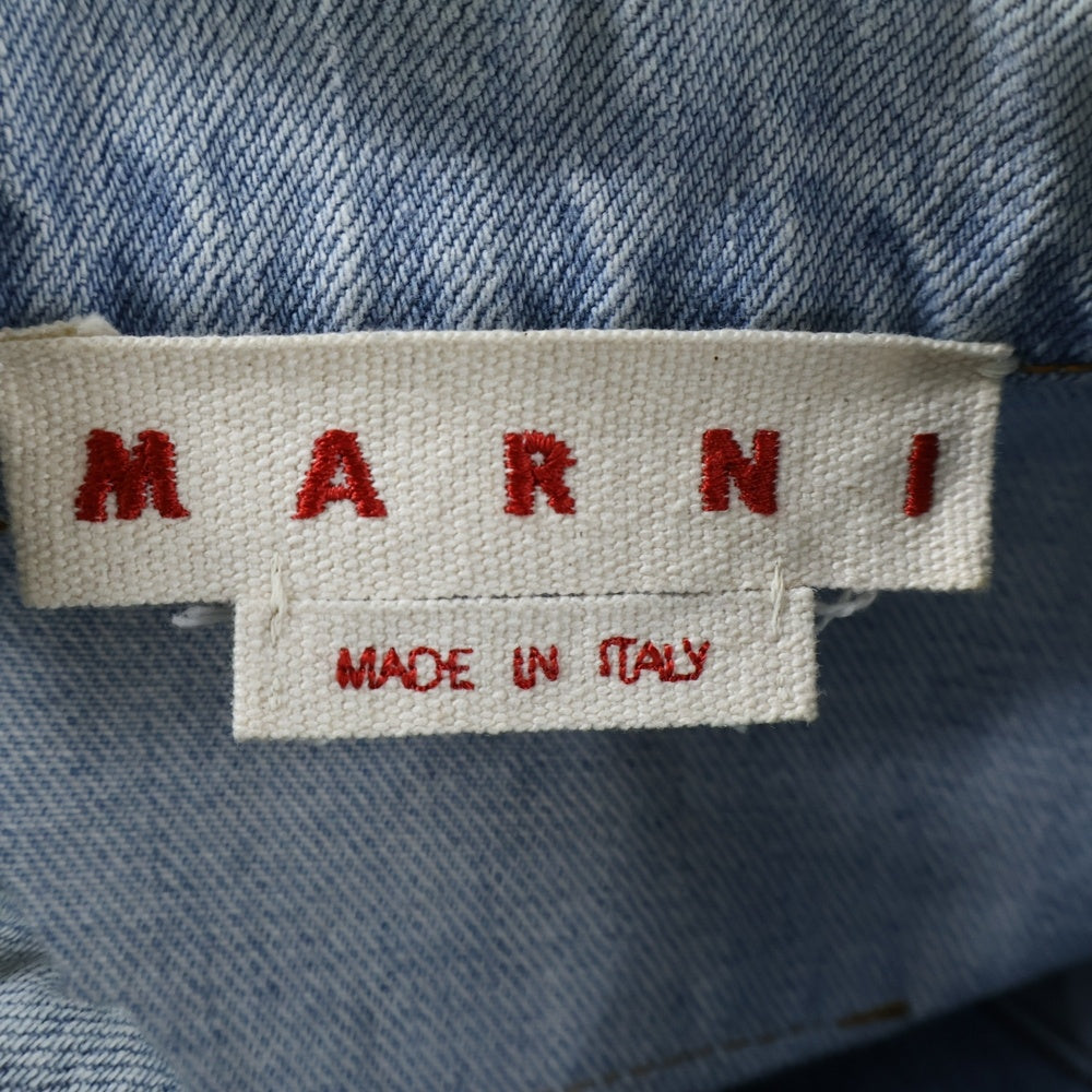 MARNI(マルニ) 22SS FLOWER DENIM JACKET フラワー デニムジャケット インディゴ JUJU0020S7USCT01