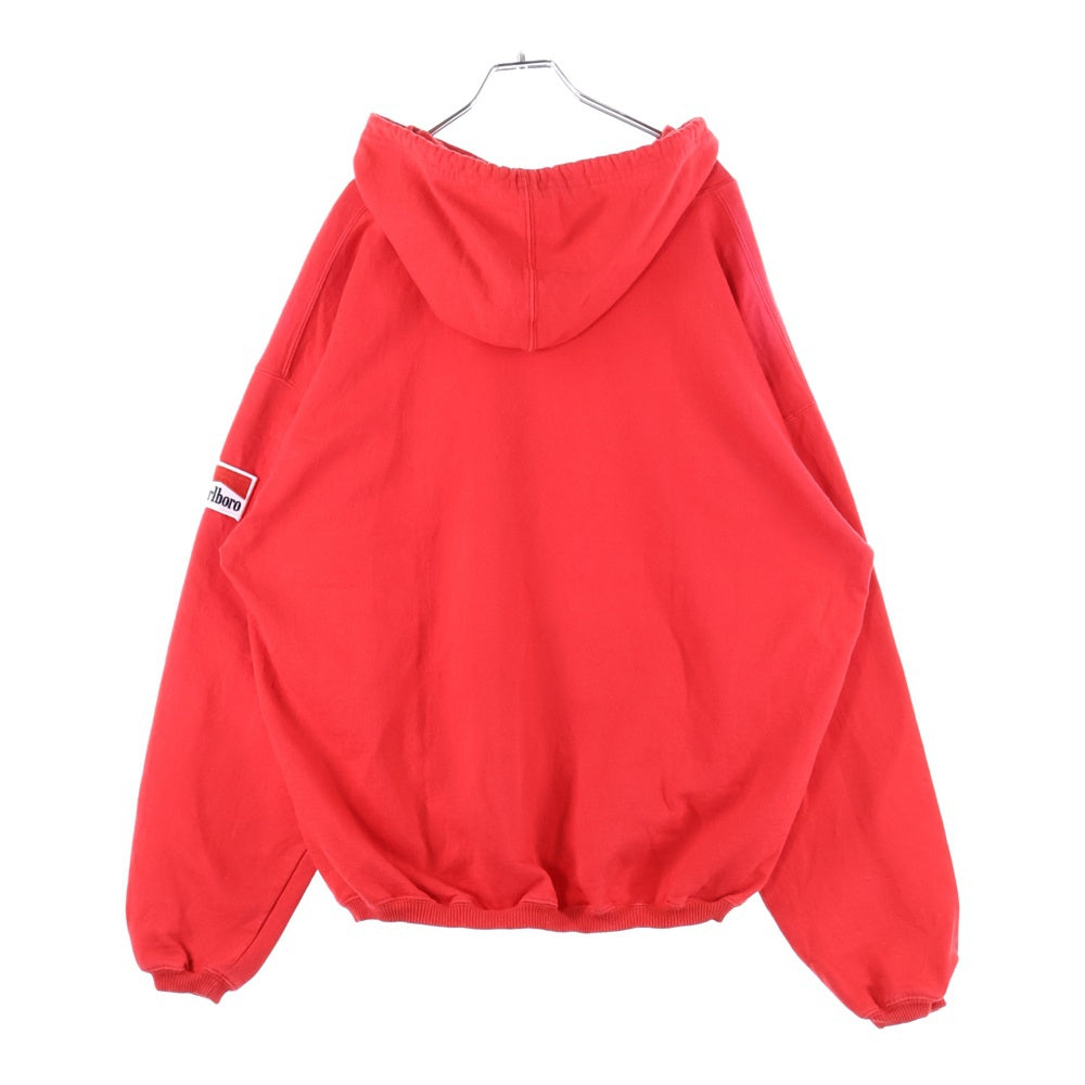 VINTAGE(ヴィンテージ) 90s MARLBORO COUNTRY STORE WAPPEN SWEAT PULLOVER HOODIE PARKA マルボロ ワッペン プルオーバーパーカー スウェット フーディー グレー