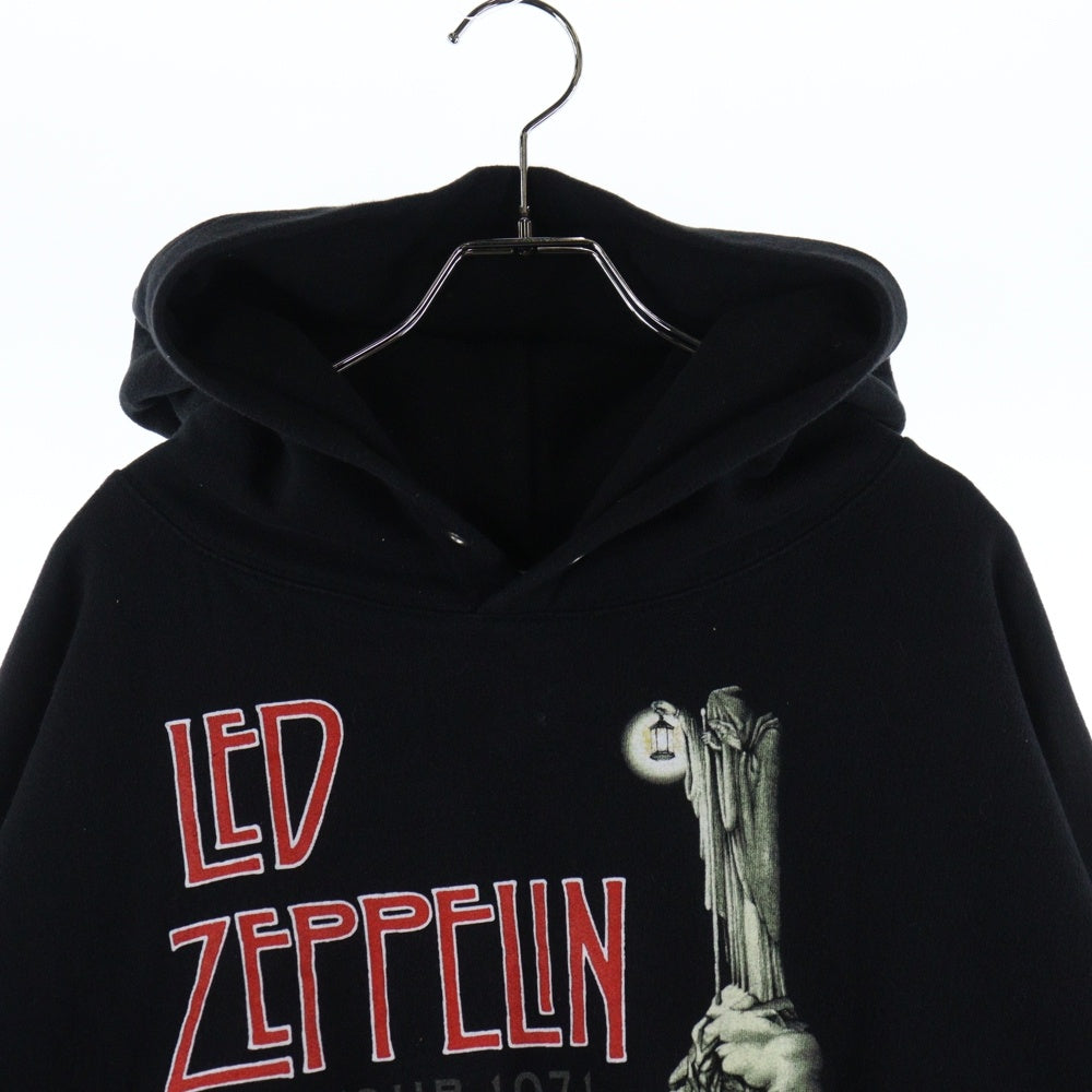 VINTAGE(ヴィンテージ) 06s LED ZEPPELIN HOODIE US TOUR 1971 レッドツェッペリン TULTEXボディ プルオーバーパーカー ブラック