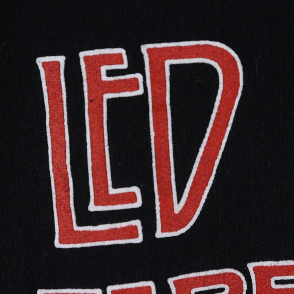 VINTAGE(ヴィンテージ) 06s LED ZEPPELIN HOODIE US TOUR 1971 レッドツェッペリン TULTEXボディ プルオーバーパーカー ブラック