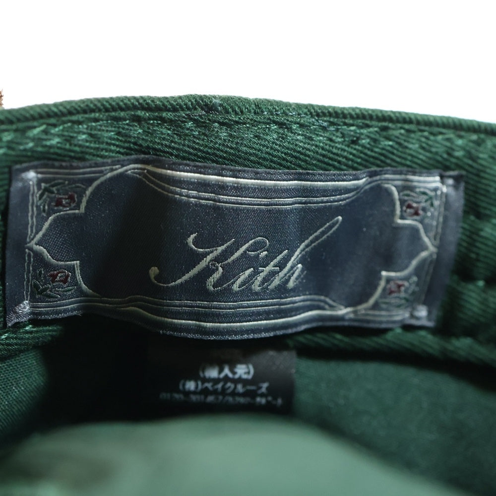 KITH(キス) 25SS Grennwich Two-Button Classic Cap グリーンウィッチ ツーボタン クラシックキャップ 帽子