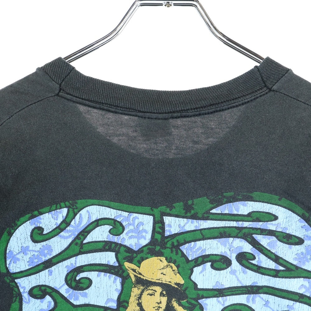VINTAGE(ヴィンテージ) 90S THE BLACK CROWES 1992 ブラック クロウズ 半袖Tシャツ カットソー ブラック