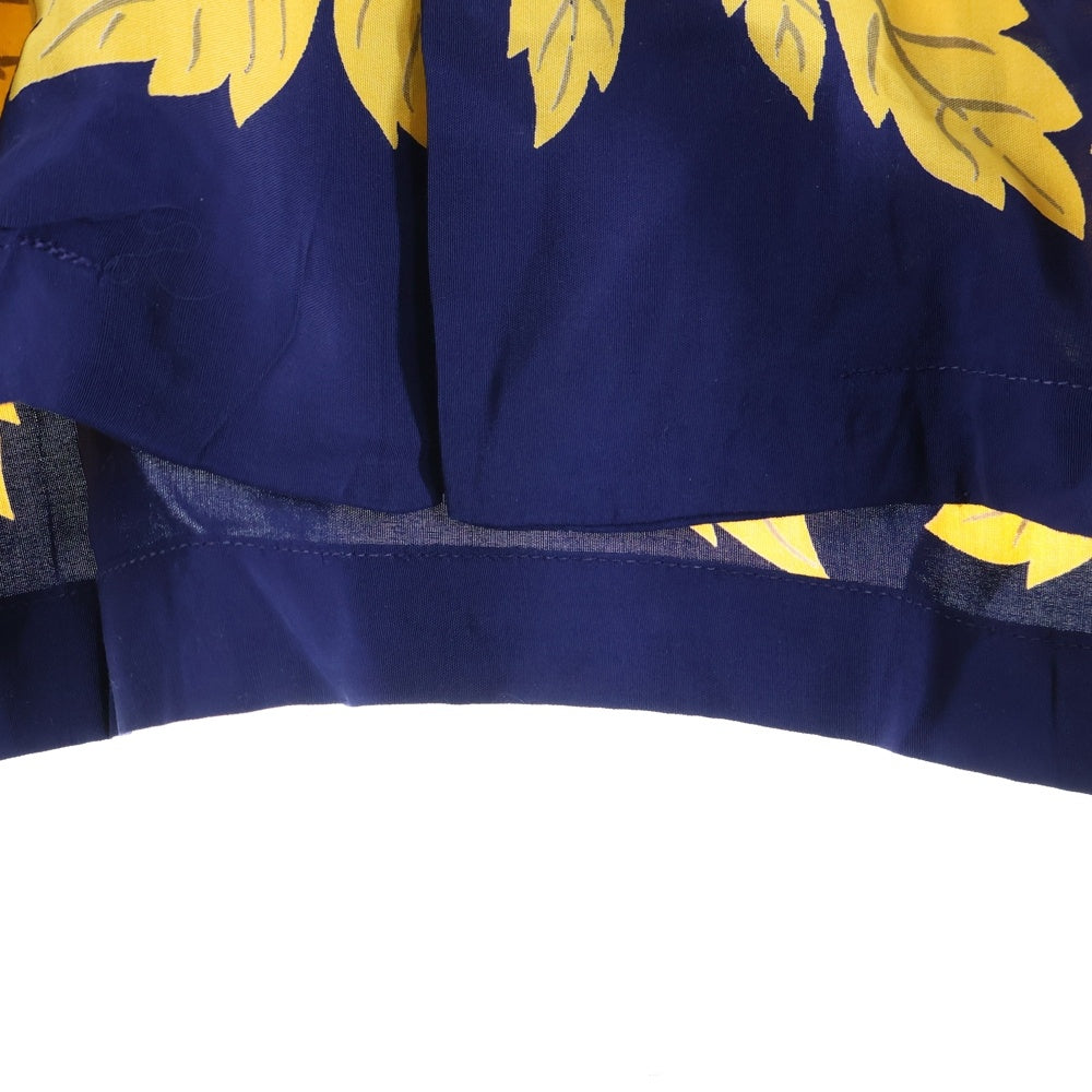 VINTAGE(ヴィンテージ) 50s DUKE KAHANAMOKU MADE BY CISCO デュークカハナモク アロハシャツ ハワイアンシャツ 半袖シャツ ネイビー