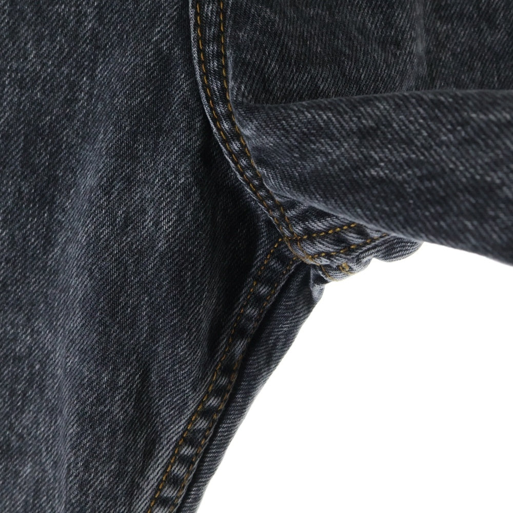 Y/PROJECT(ワイプロジェクト) EVERGREEN MINI COWBOY CUFF JEANS エヴァーグリーン ミニ カウボーイ カフ ジーンズ デニム パンツ ブラック