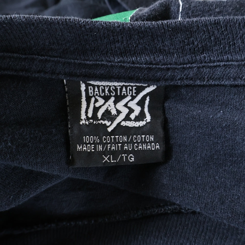 VINTAGE(ヴィンテージ) 90S PEARL JAM CHOICES BACKSTAGE PASS 1992 パールジャム チョイス チョイシーズ 半袖Tシャツ カットソー ブラック