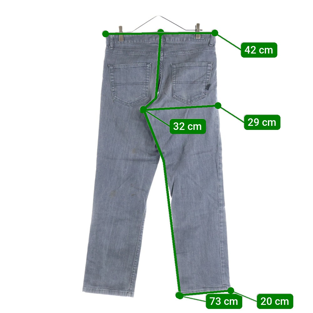 PATAGONIA(パタゴニア) ボタンフライ ストレート デニムパンツ ブラック 56855SP12