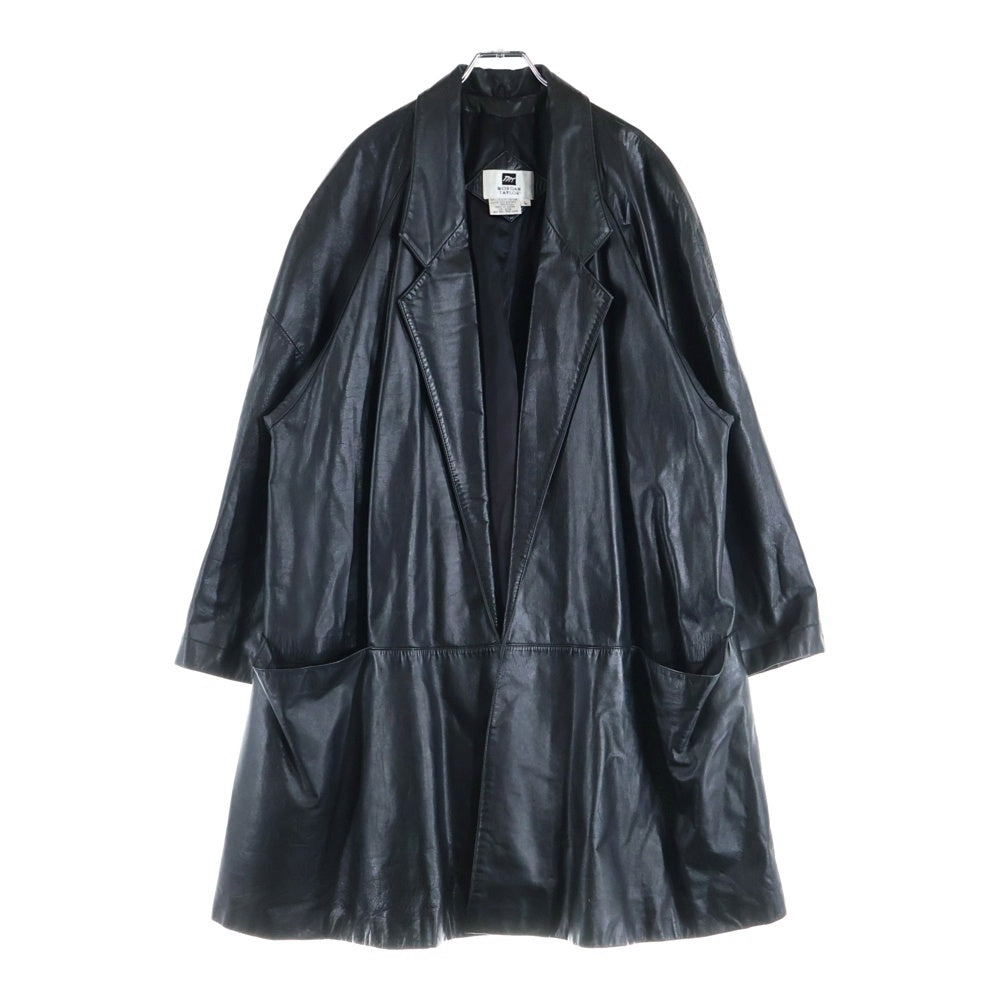 VINTAGE(ヴィンテージ) MORGAN TAYLOR LEATHER COAT モーガンテイラー レザー コート ブラック