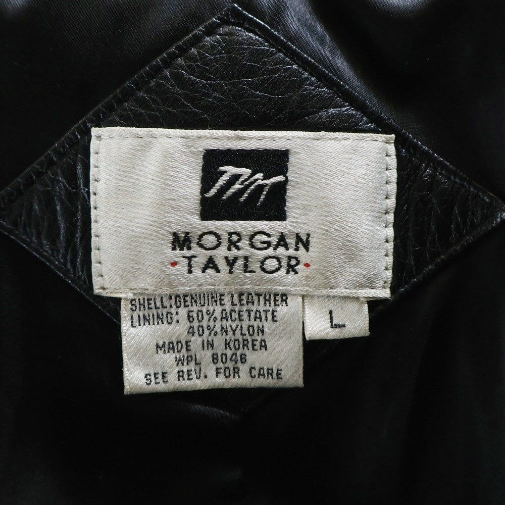 VINTAGE(ヴィンテージ) MORGAN TAYLOR LEATHER COAT モーガンテイラー レザー コート ブラック