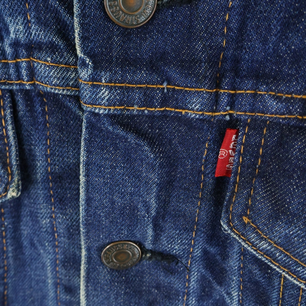 Levi's(リーバイス) 70S 70505 4th スモールe ボタン裏52 デニムジャケット インディゴ
