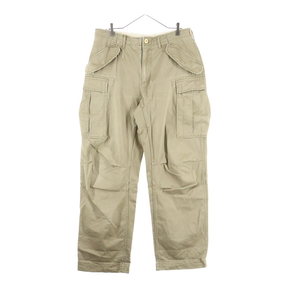 POLO RALPH LAUREN(ポロラルフローレン) WIDE CARGO PANTS ワイド カーゴ パンツ カーキ