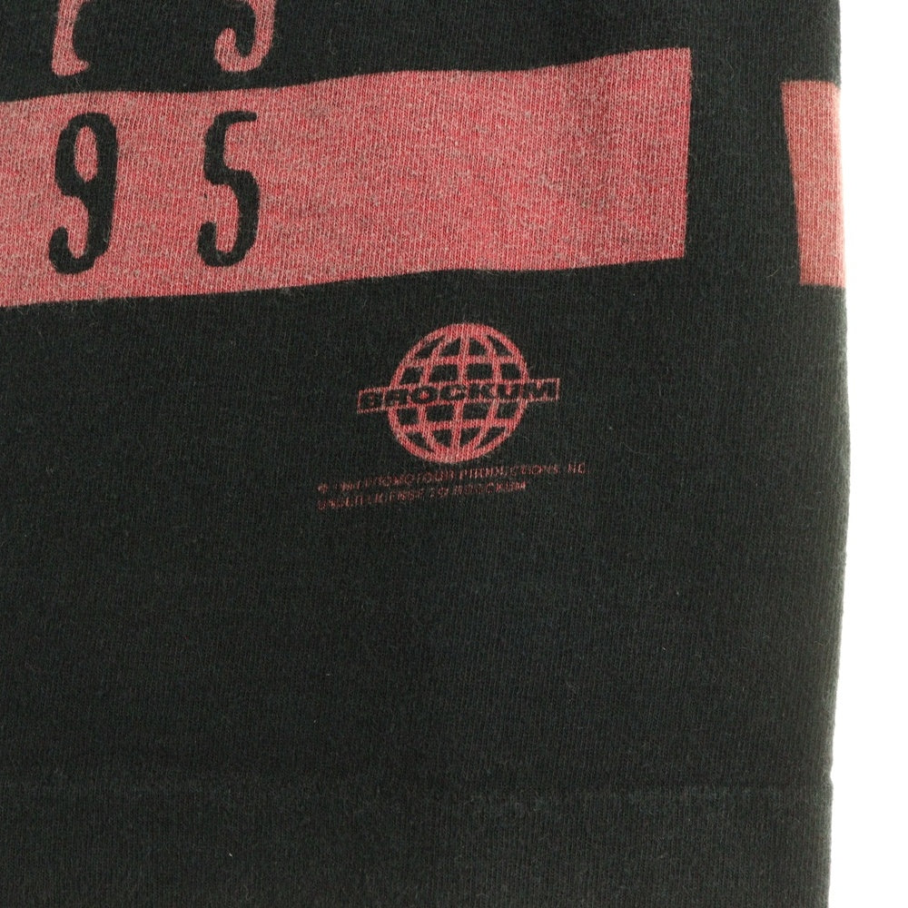 VINTAGE(ヴィンテージ) 90s ROLLING STONES VOODOO LOUNGE FOTL AOP TEE ローリングストーンズ 両面プリント ブラック 半袖Tシャツ