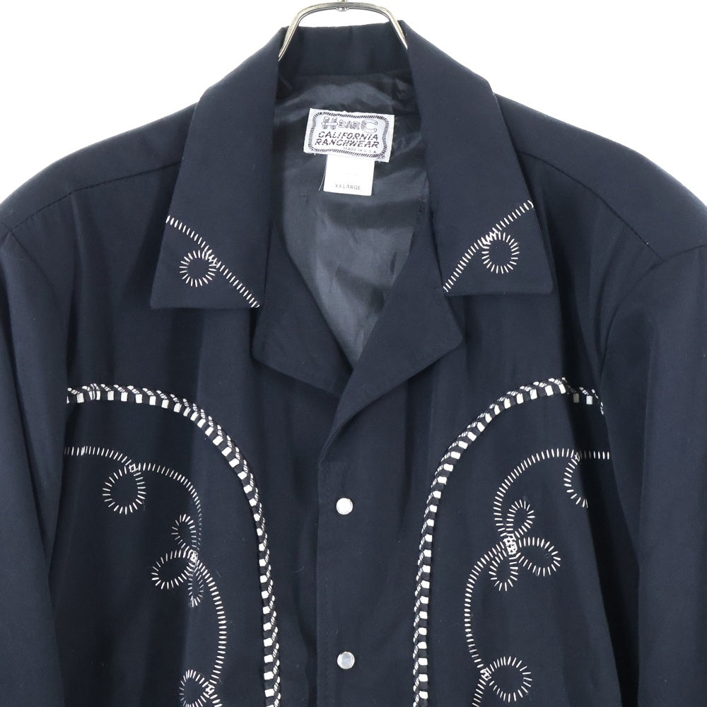 HBARC(エイチバーシー) 60S VINTAGE WESTERN JACKET RAYON ウエスタン ジャケット レーヨン ブラック
