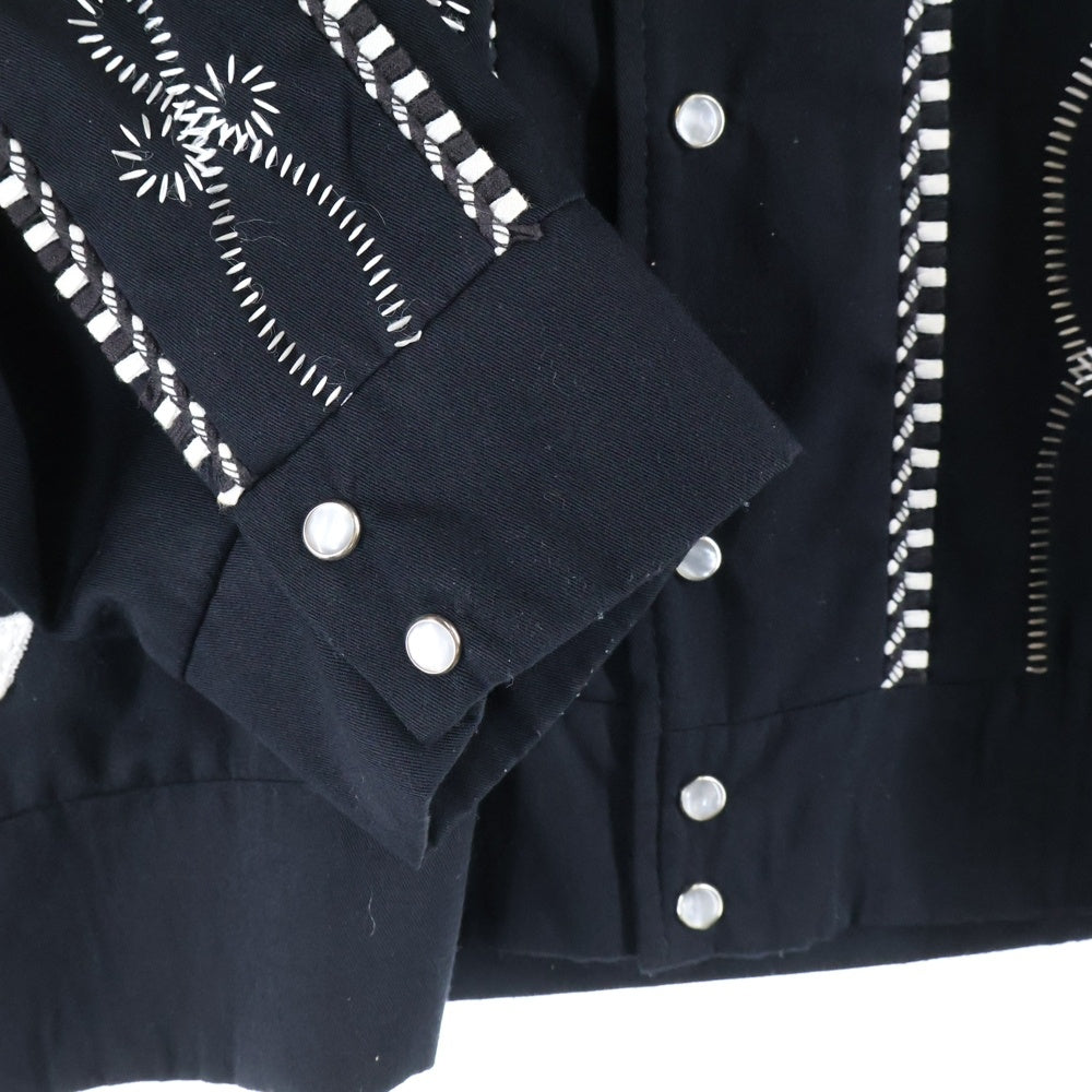 HBARC(エイチバーシー) 60S VINTAGE WESTERN JACKET RAYON ウエスタン ジャケット レーヨン ブラック