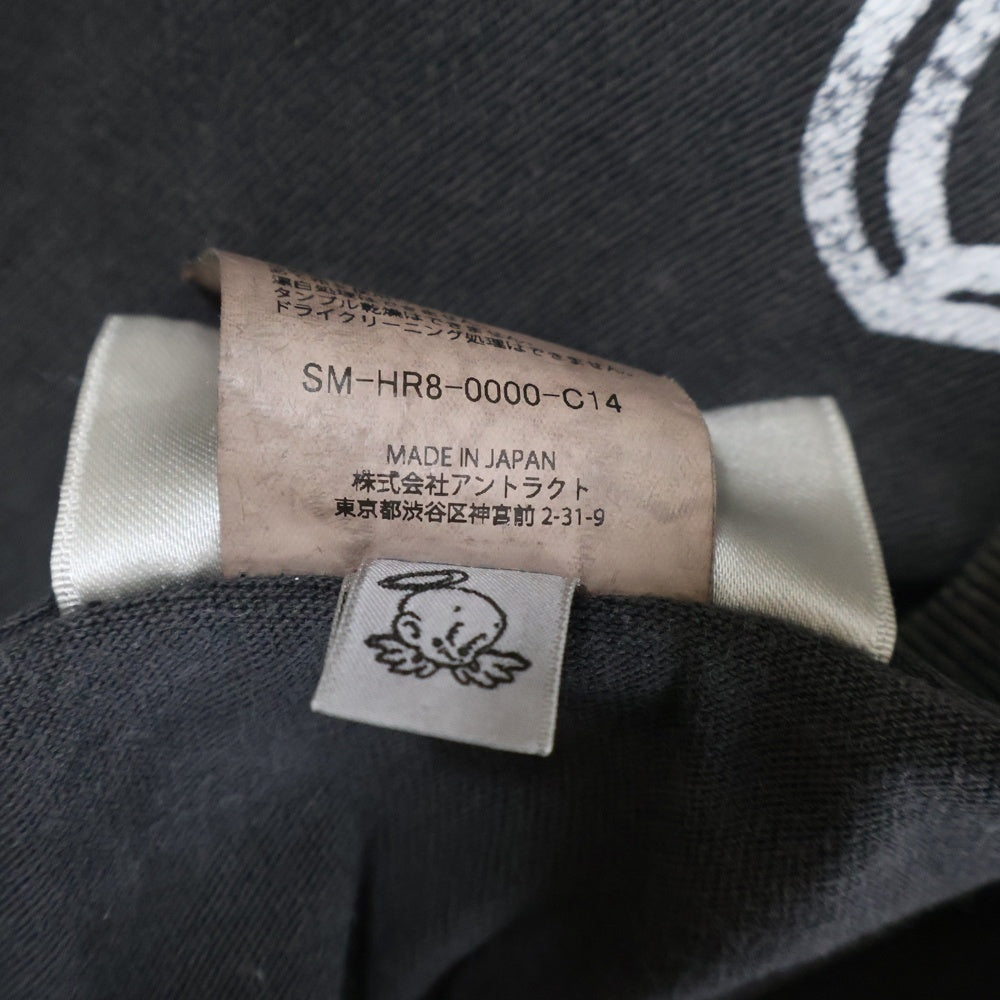 SAINT MICHAEL(セントマイケル) 25SS 2PAC TEE 2パック クルーネック 半袖カットソー Tシャツ グレーSM-HR8-0000-C14