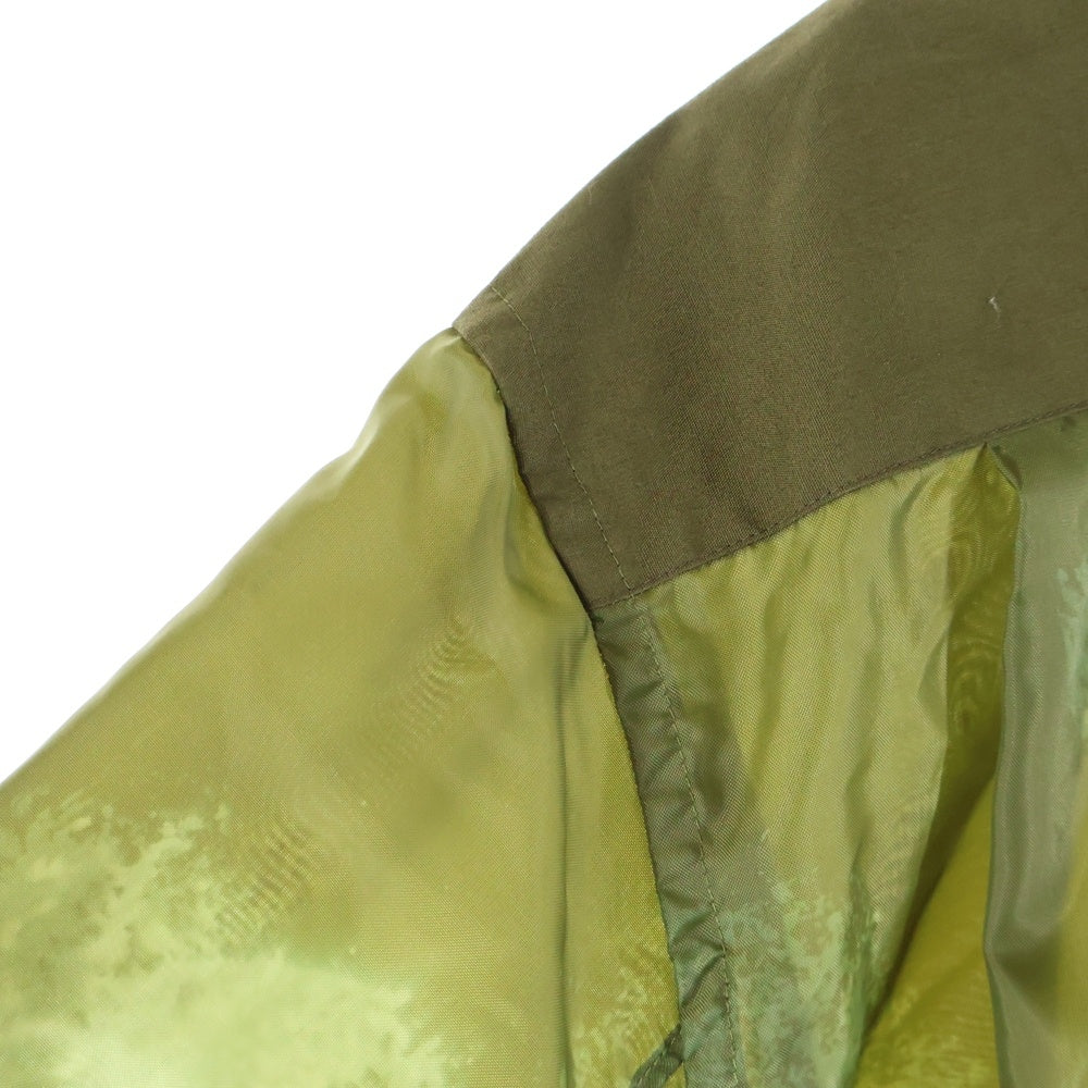 COMME des GARCONS HOMME PLUS(コムデギャルソンオムプリュス) 25AW GREEN ABSTRACT BUTTON-UP SHIRTS L/S 長袖シャツ カーキ PP-B011-051-2-4 AD2025