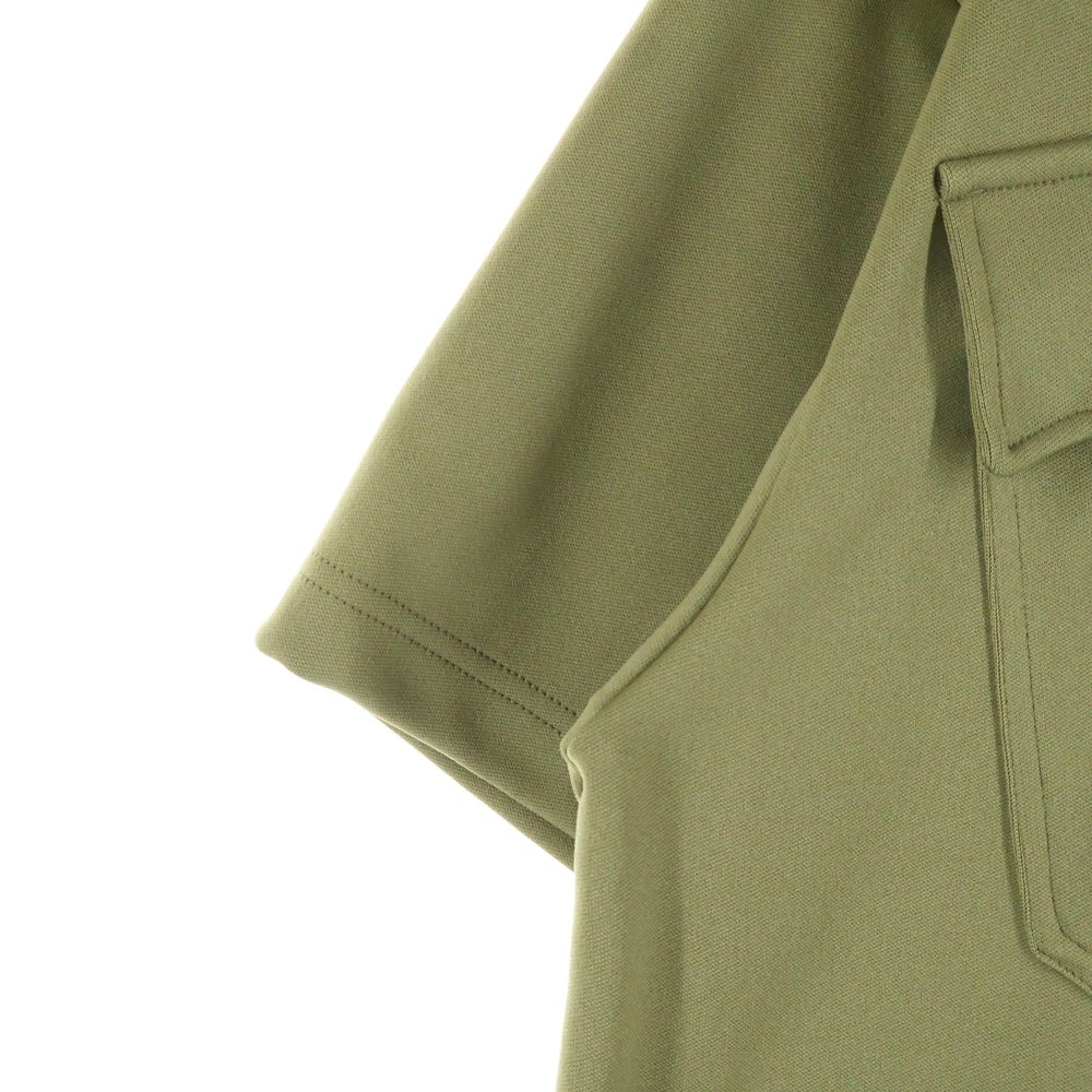 COMME des GARCONS HOMME PLUS(コムデギャルソンオムプリュス) 25AW MULTI POCKET T-SHIRTS 多ポケット ロング半袖Tシャツ カーキ PP-T007-051-2-4