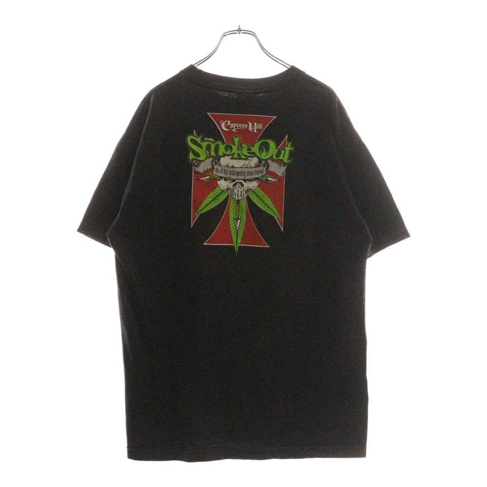 VINTAGE(ヴィンテージ) 90-00S SMOKE OUT CYPRESS HILL スモークアウト サイプレスヒル 半袖Tシャツ カットソー ブラック