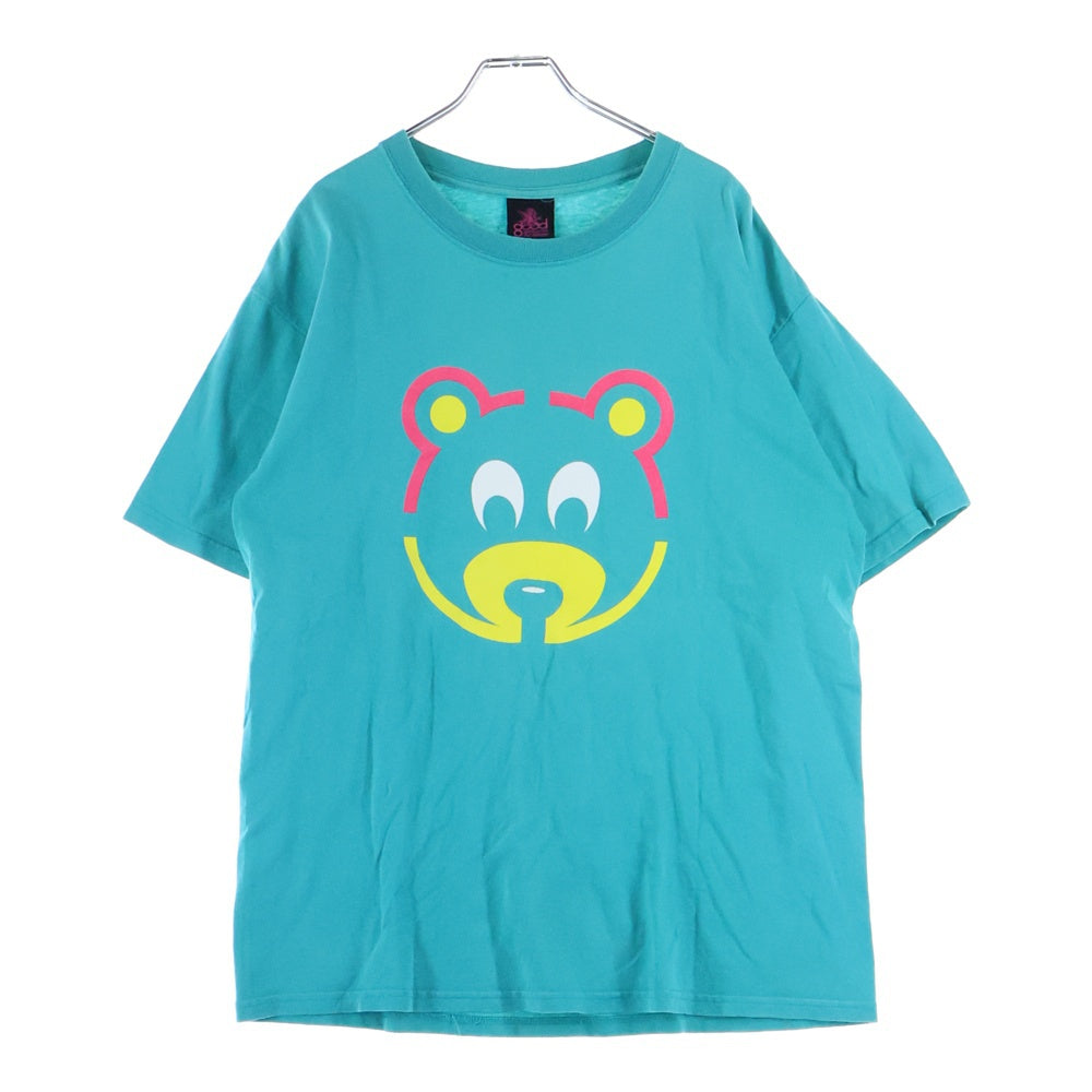 VINTAGE(ヴィンテージ) 00S KANYE WEST BEAR TEE カニエウェスト クマ 半袖Tシャツ カットソー グリーン/ブルー
