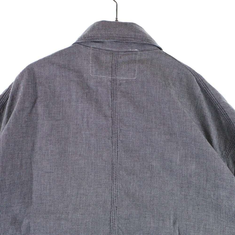 SAINT MICHAEL(セントマイケル) X BerBerJin STRIPE BB_DENIM JKT SM-YS1-0000-C54 ワークジャケット グレー